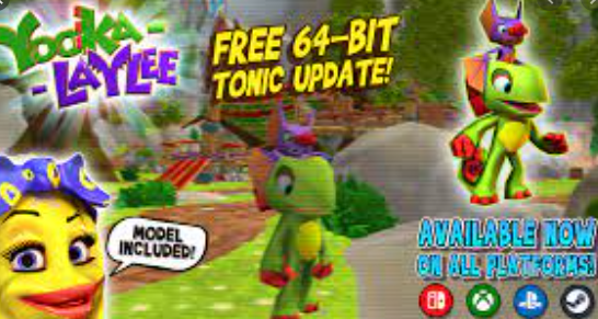 Yooka Laylee 64bit Tonic